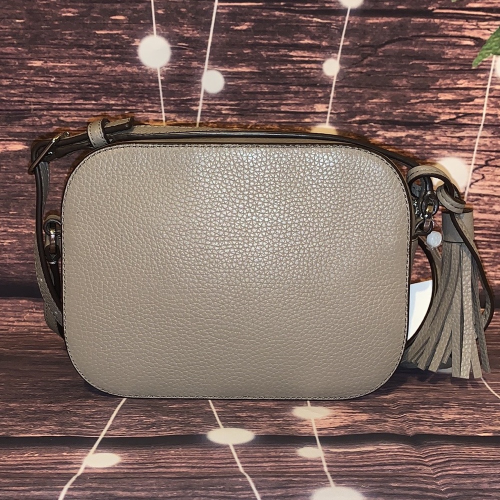 TORY BURCH THEA FRENCH GREY CAMERA CROSSBODY - Picture 6 of 10
